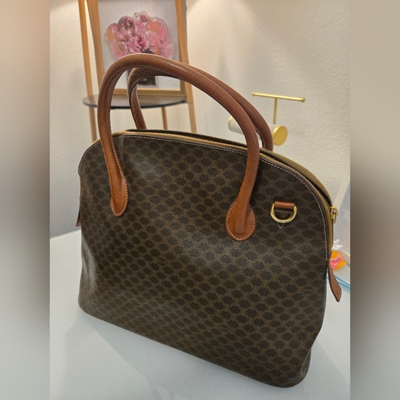 CELINE MACADAM DOME BAG - Picture 1 of 9